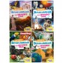 Набор энциклопедий для детей "Активити энциклопедия для детского сада с плакатом", 4 книги - формат 23х33 см, 4 плаката - 45 х 66 см