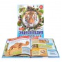 Набор энциклопедий для детей в твёрдом переплёте "Животные, изобретения, египет, первобытные люди", 4 книги, формат А4