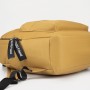 Рюкзак, отдел на молнии, наружный карман, косметичка (пенал), цвет коричневый