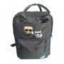 Сумка рюкзак, отдел на молнии, 2 наружных кармана, 2 боковых кармана, цвет серый