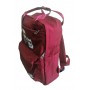 Сумка рюкзак, отдел на молнии, 2 наружных кармана, 2 боковых кармана, цвет красный