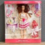 Кукла шарнирная с 2 платьями и аксессуарами (расческа, колье или заколка) в коробке, 30 см, платье белое