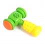 Развивающая музыкальная игрушка «Весёлый молоток», со световыми и звуковыми эффектами, цвет желтый