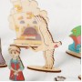 Кукольный театр сказки на столе «Гуси- лебеди»