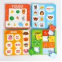 Настольная игра для малышей«Я учусь» EVA+карточки