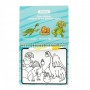 Раскраски для детей набор (водные, многоразовые, большие, с маркером) 8 шт и 12 водных маркеров