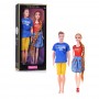 Набор кукол «Счастливая пара», типа Кен и Барби, цвет синий