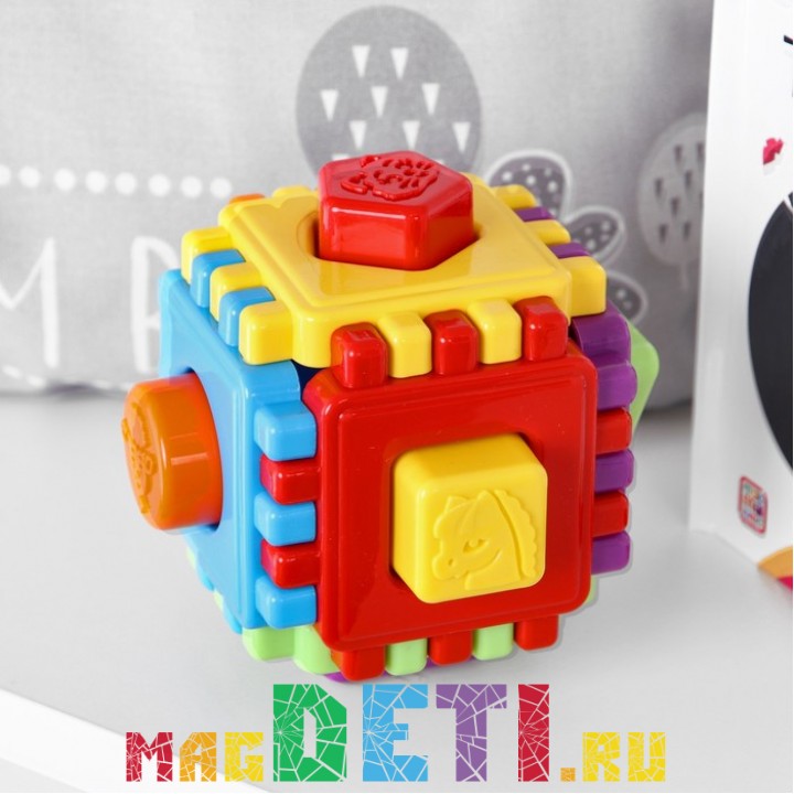 Развивающая игрушка Логический куб «Геометрик»